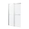 Anzzi Kahn Series 48 in. x 76 in. Frameless Sliding Shower Door in Chrome SD-FRLS05801CH - alternate 4